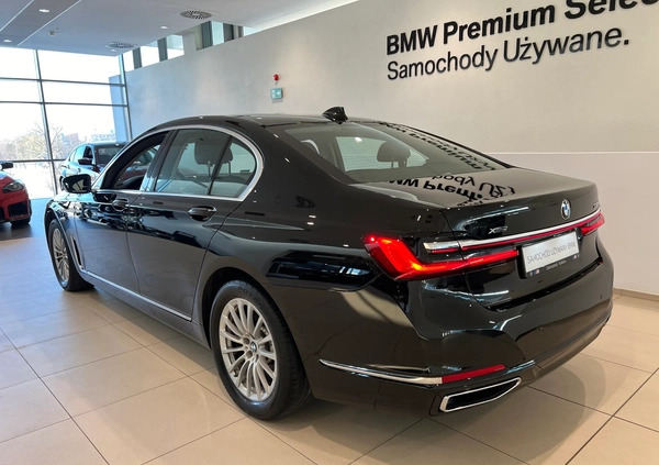 BMW Seria 7 cena 289900 przebieg: 69395, rok produkcji 2020 z Rybnik małe 407